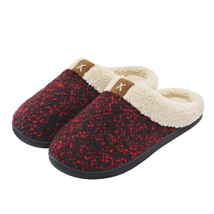 Wool foam slippers